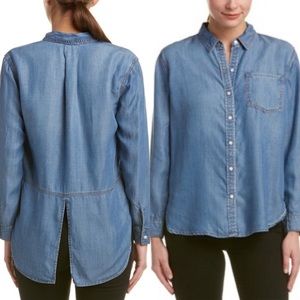 Women’s sneak peek chambray button down size small